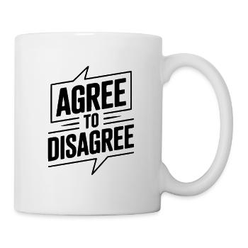 Agree to Disagree - Mug - white - Right