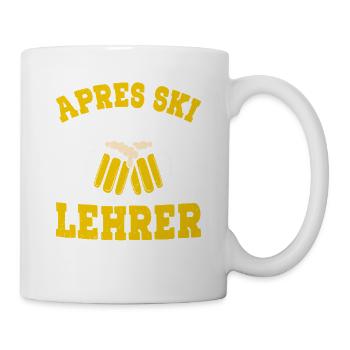 Ski APRES-SKI MONITEUR DE SKI Soirée Amusant - Mug blanc - blanc - Droite