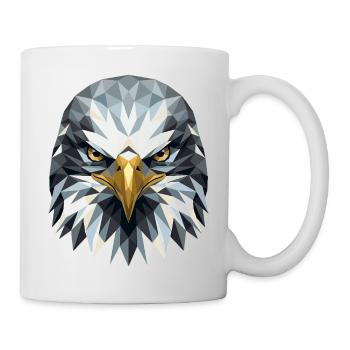 Adler Weißkopfseeadler Steinadler Seeadler Eagle - Tasse - Weiß - Rechts