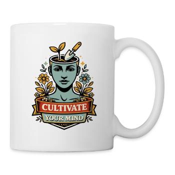 Cultivate Your Mind - Mug - white - Right