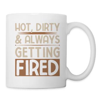 Gifts For Pottery Makers Getting Fired Pottery - Tasse - Weiß - Rechts