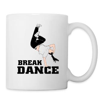 Breakdance - Breaking Sport - Tasse - Weiß - Rechts