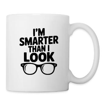 I'm Smarter Than I Look - Mug - white - Right