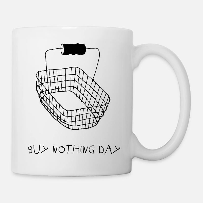 buy nothing day - Mug - white