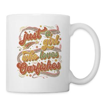 Juste une fille qui adore les choux-fleurs - Mug blanc - blanc - Droite