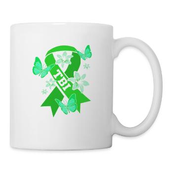 Car accident Traumatic brain injury Traumatic brain injury - Mug - white - Right