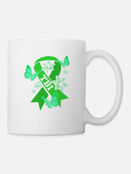 Autounfall Schädel-Hirn-Trauma Schädelhirntrauma - Tasse - Weiß