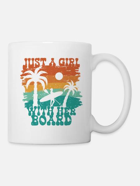 Stand Up Paddle - Tasse - Weiß