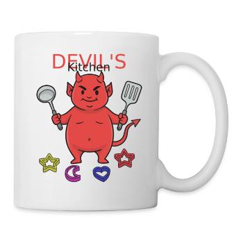 Devil's Kitchen Cooking Devil No.2 - Mug - white - Right