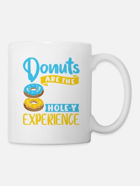 Donut Fastfood - Tasse - Weiß