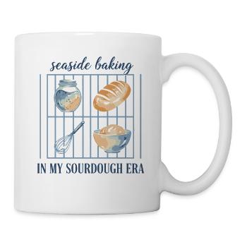 Sourdough Baking Bread Baking Era - Mug - white - Right