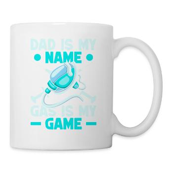 Anesthesiologist Dad Is My Name Anesthesia - Mug - white - Right