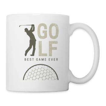 Meilleur jeu de golf jamais conçu pour les golfeurs et les entraîneurs - Mug blanc - blanc - Droite