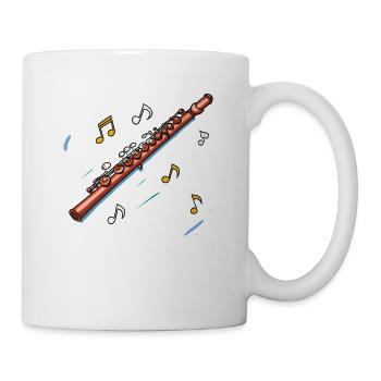 Flute Sketch - Mug - white - Right