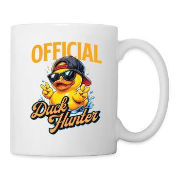 Amoureux officiel officiel du canard canard en caoutchouc - Mug blanc - blanc - Droite
