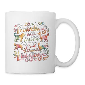 Mobile Vet Traveling With More Fur House Call Vet - Mug - white - Right