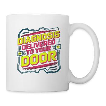 Mobile Vet Diagnosis Delivered To Your Animal Care - Mug - white - Right