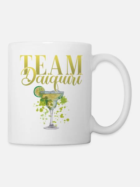 Junggesellinnenabschied Cocktail Team Daiquiri - Tasse - Weiß