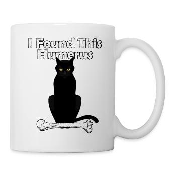 I Found This Humerus Cat - Mug - white - Right