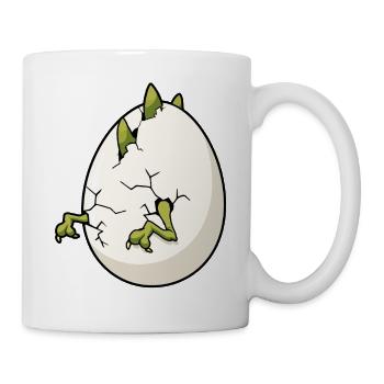 Cracked Egg Bloom Easter - Mug - white - Right
