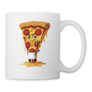 Tablier à pizza cool - Mug blanc - blanc - Droite