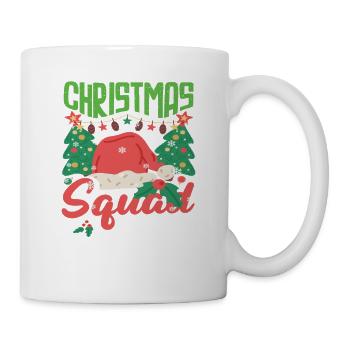 Tenue de Noël du groupe familial de l’équipe de Noël - Mug blanc - blanc - Droite