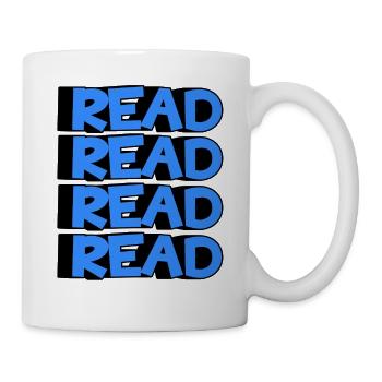 Read Design - 3D Modern Design - Mug - white - Right