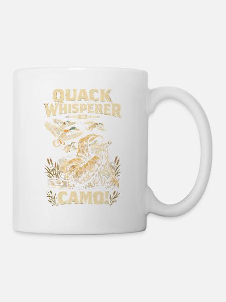 Entenjagd Quack Whisperer - Tasse - Weiß