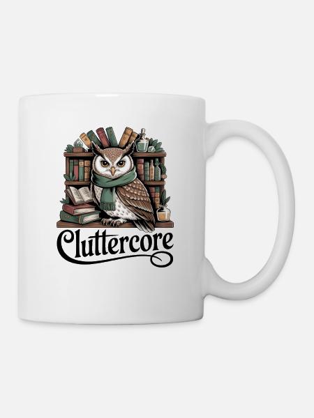 Cluttercore Enthusiast - Tasse - Weiß