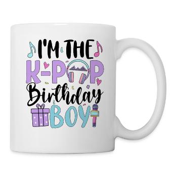 I'm The K Pop Birthday Boy - Mug - white - Right