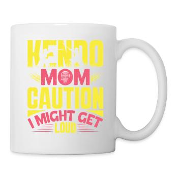 Kendo Mom Instructor Japanese Martial Arts Kendo - Mug - white - Right