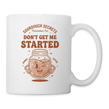 Sourdough Bread Baking Baker Starter - Mug - white - Right