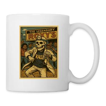 Legendärer Skelett Tanz bei Rockys - Mug blanc - blanc - Droite