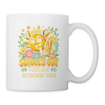 Sun jubilation School end 2026 retirement - Mug - white - Right