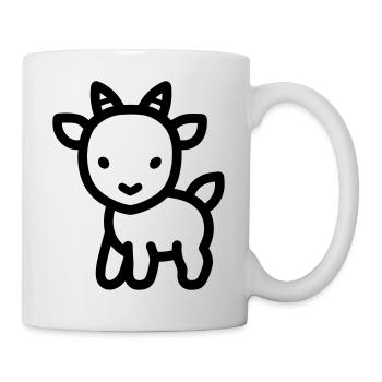 goat - Mug - white - Right