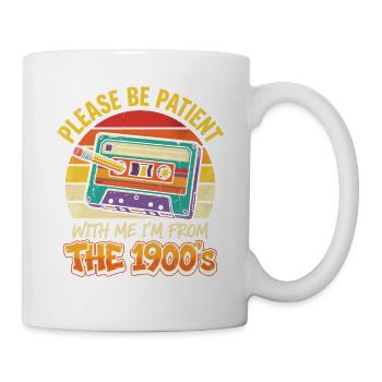 Cassette Nostalgia 1900s - Mug - white - Right