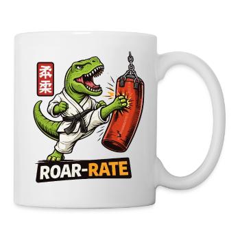 Dino Dojo Roar - Mug blanc - blanc - Droite