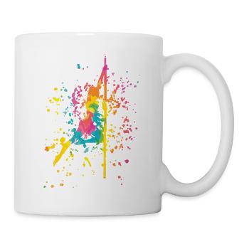 Poledance Bar Fitness Frauen Pole Dance - Tasse - Weiß - Rechts