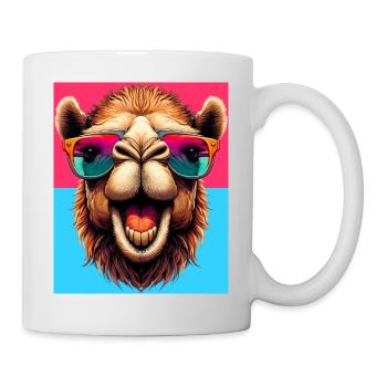 chameau - Mug blanc - blanc - Droite