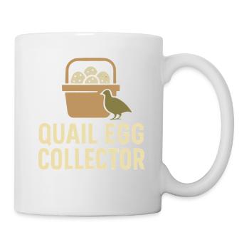 Quail Keeper Quail Farmer Backyard Quail - Mug - white - Right