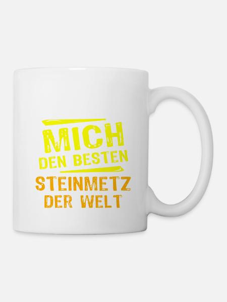Steinmetz Geschenk - Tasse - Weiß