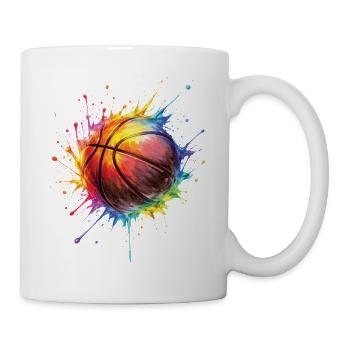 Basketball - Basketball Style Painting - Mug - white - Right