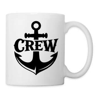 Équipage de l’ancre - Mug blanc - blanc - Droite