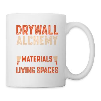 Drywall Drywall Builder Drywall Fitter - Mug - white - Right