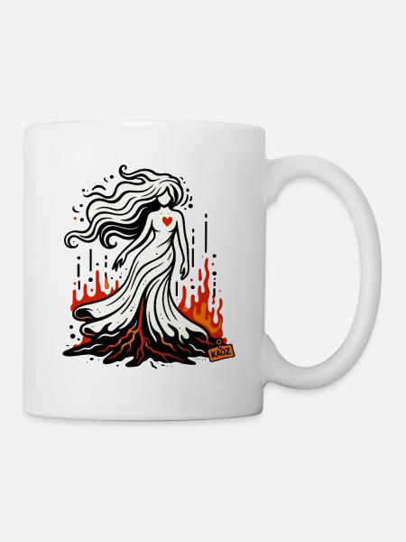 Ember Heart Sirene - Tasse - Weiß