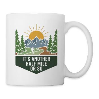 Hiking Camping Trekking Outdoors Nature Mountain - Mug - white - Right