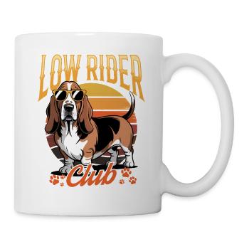 Funny Dog Breed Basset Hound - Tasse - Weiß - Rechts