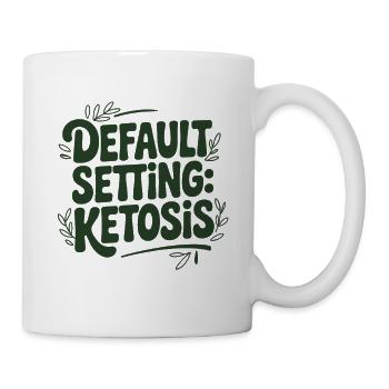 Ketose Modus | Keto Spruch Low Carb - Tasse - Weiß - Rechts