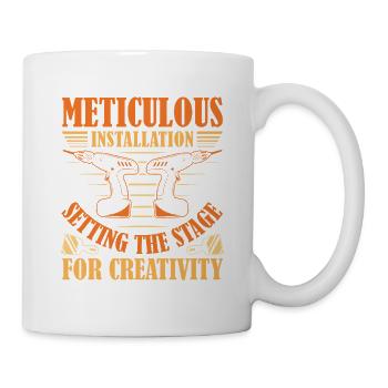 Drywall Drywall Builder Drywall Fitter - Mug - white - Right