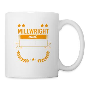 Mécanique Mécanique Mécanique CNC Ajusteur - Mug blanc - blanc - Droite